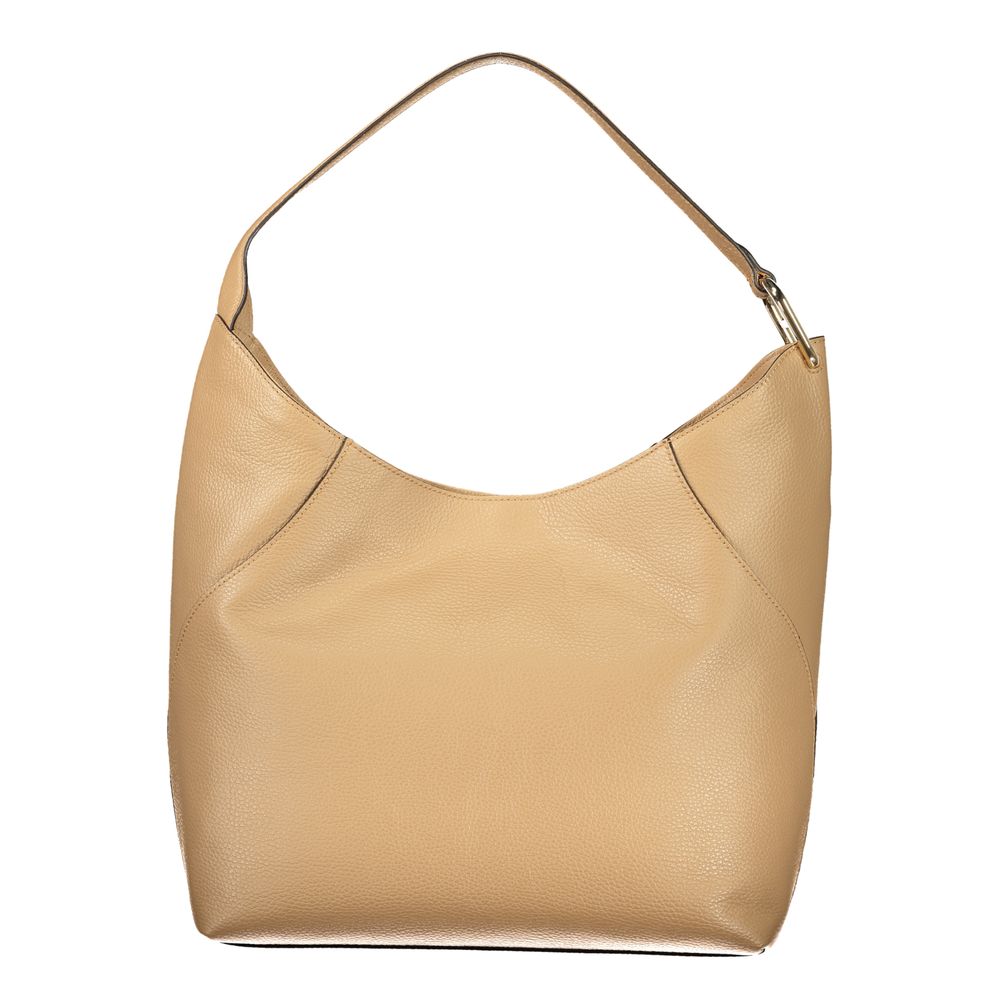 Furla Marrone Leather Women Shoulder Bag