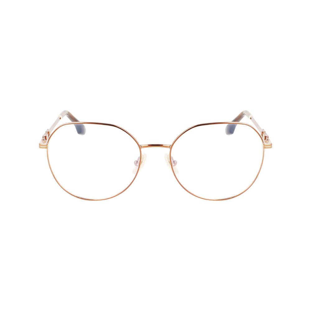Victoria Beckham Brown Metal Glasses (Frames)