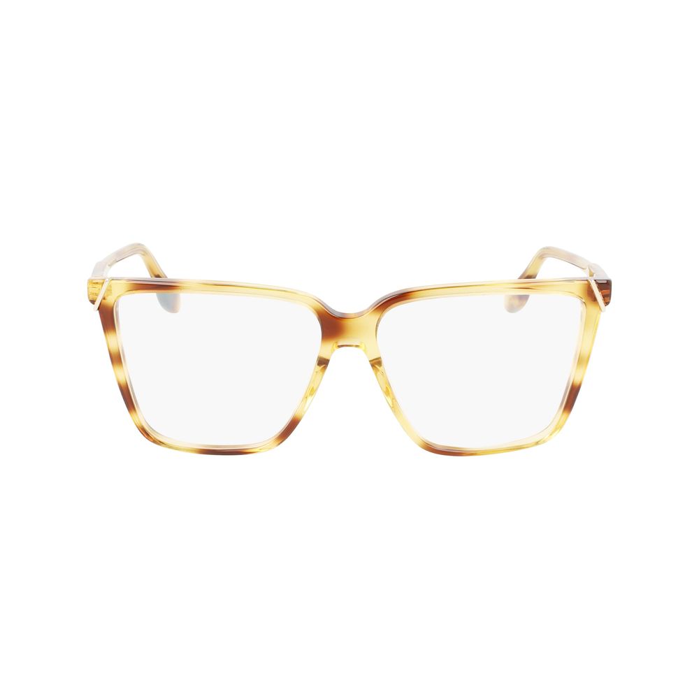 Victoria Beckham Brown Acetate Glasses (Frames)
