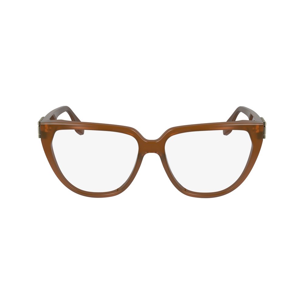 Victoria Beckham Brown Acetate Glasses (Frames)