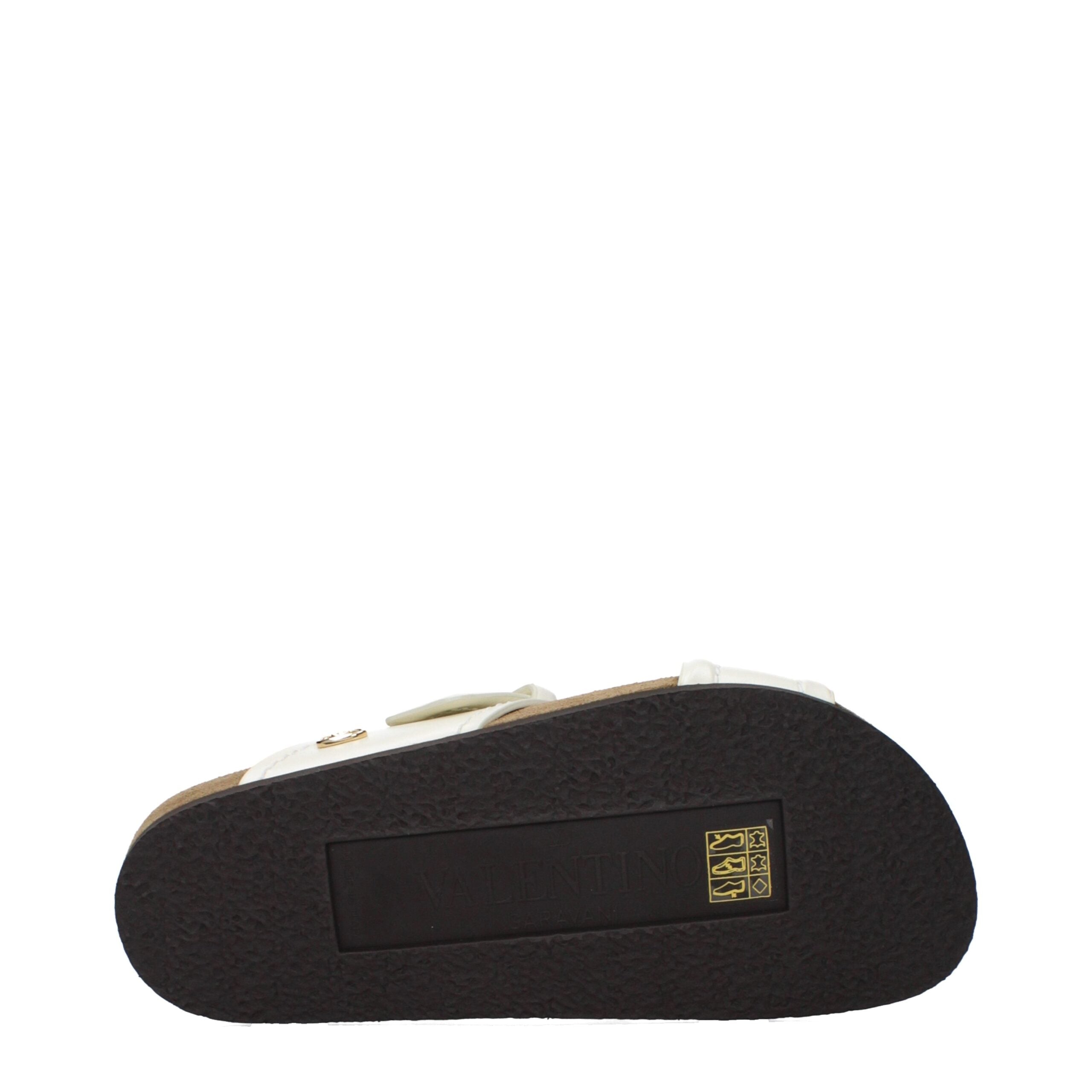 Valentino Garavani Beige Leather Slippers