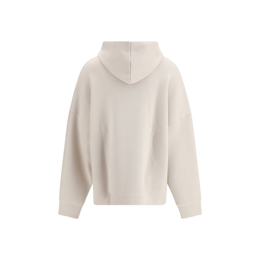 Extreme Cashmere White Cashmere Hoodie