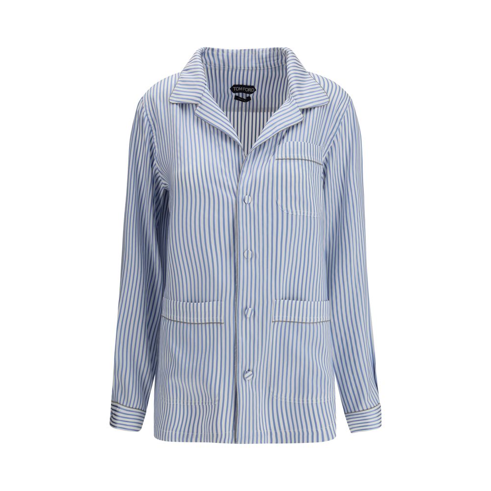 Tom Ford Multicolor Silk Polo Shirt