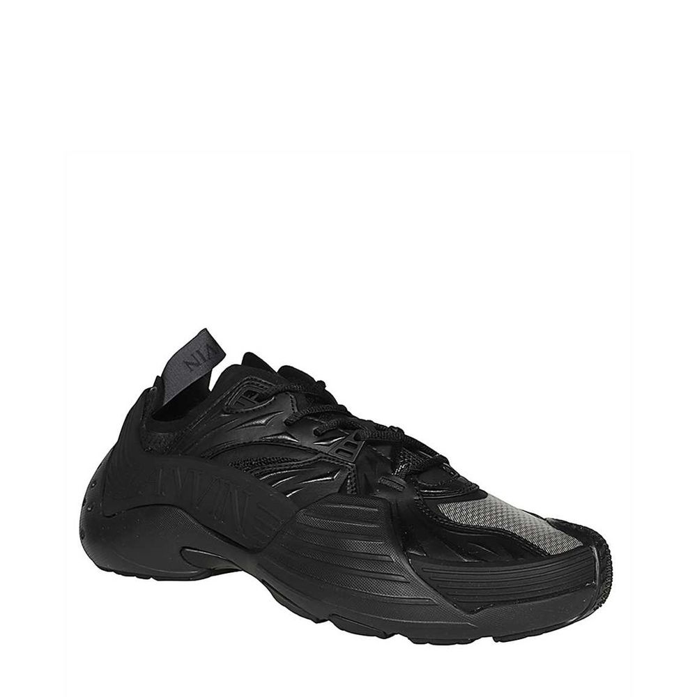 Lanvin Black Polyethylene Athletic Sneakers