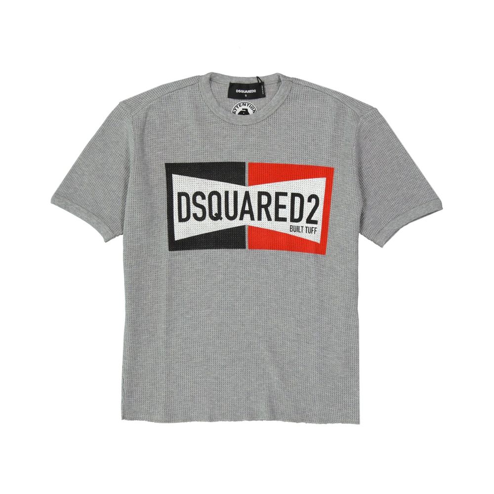 Dsquared² Gray Cotton T-Shirt
