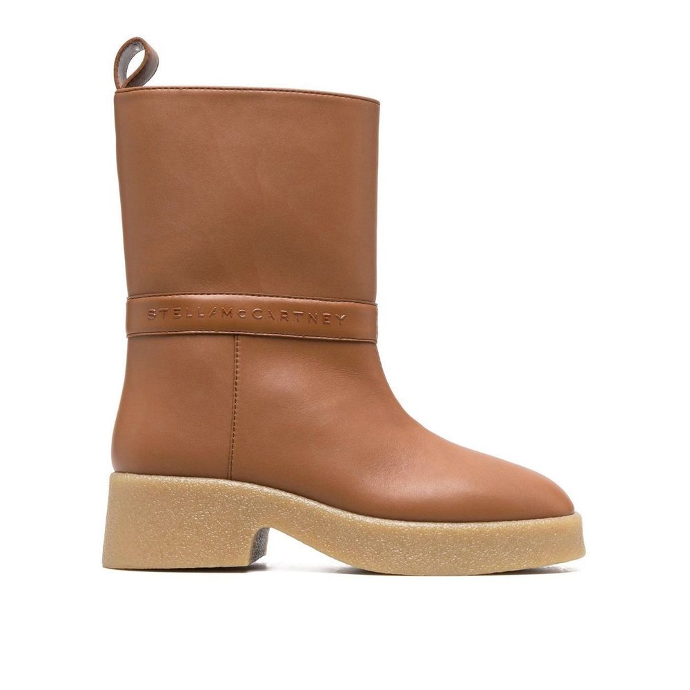 Stella McCartney Brown Polyethylene Rain Boots