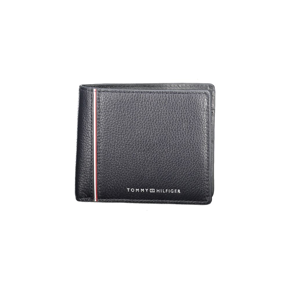 Tommy Hilfiger Blu Leather Men Wallet