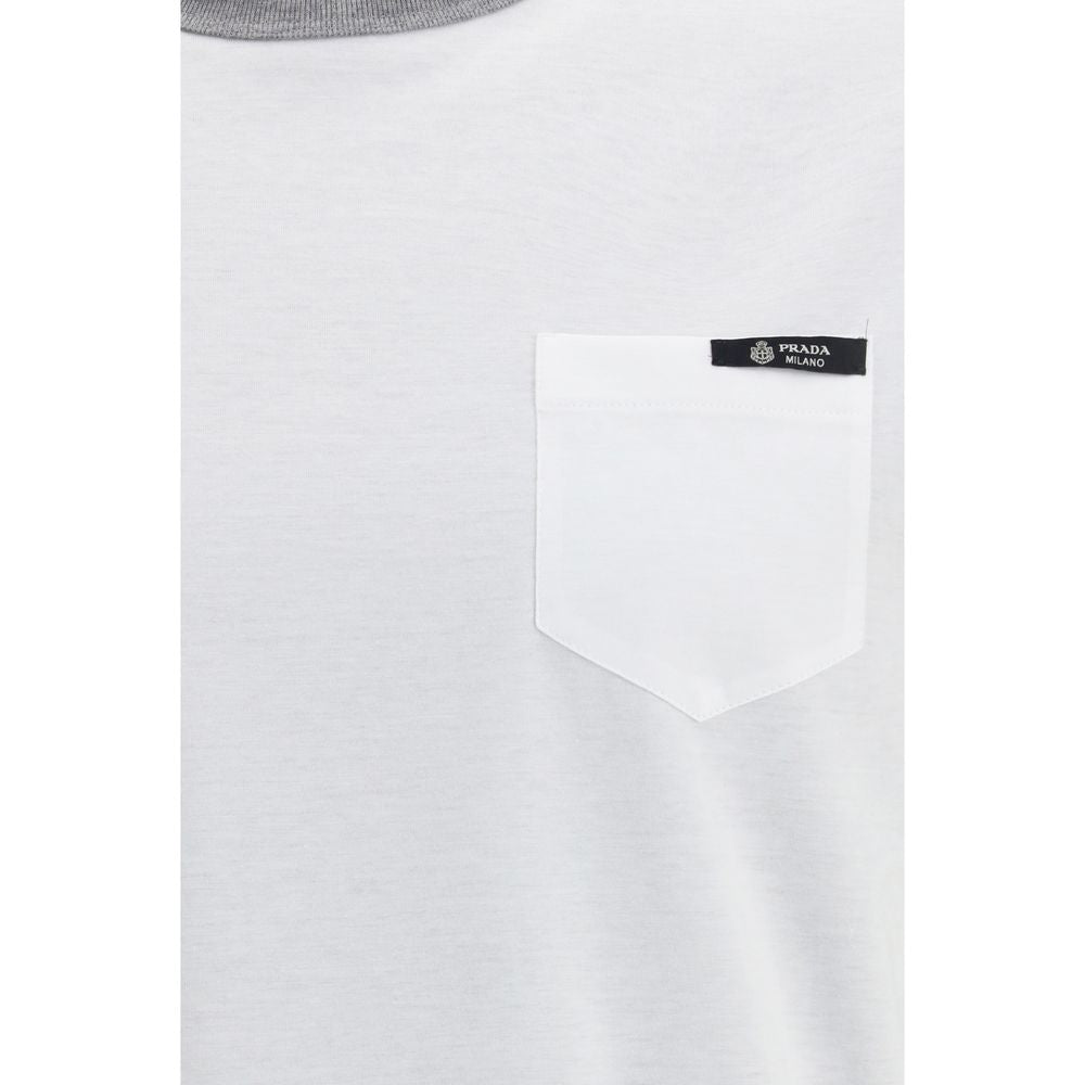 Prada White Cotton Sportswear