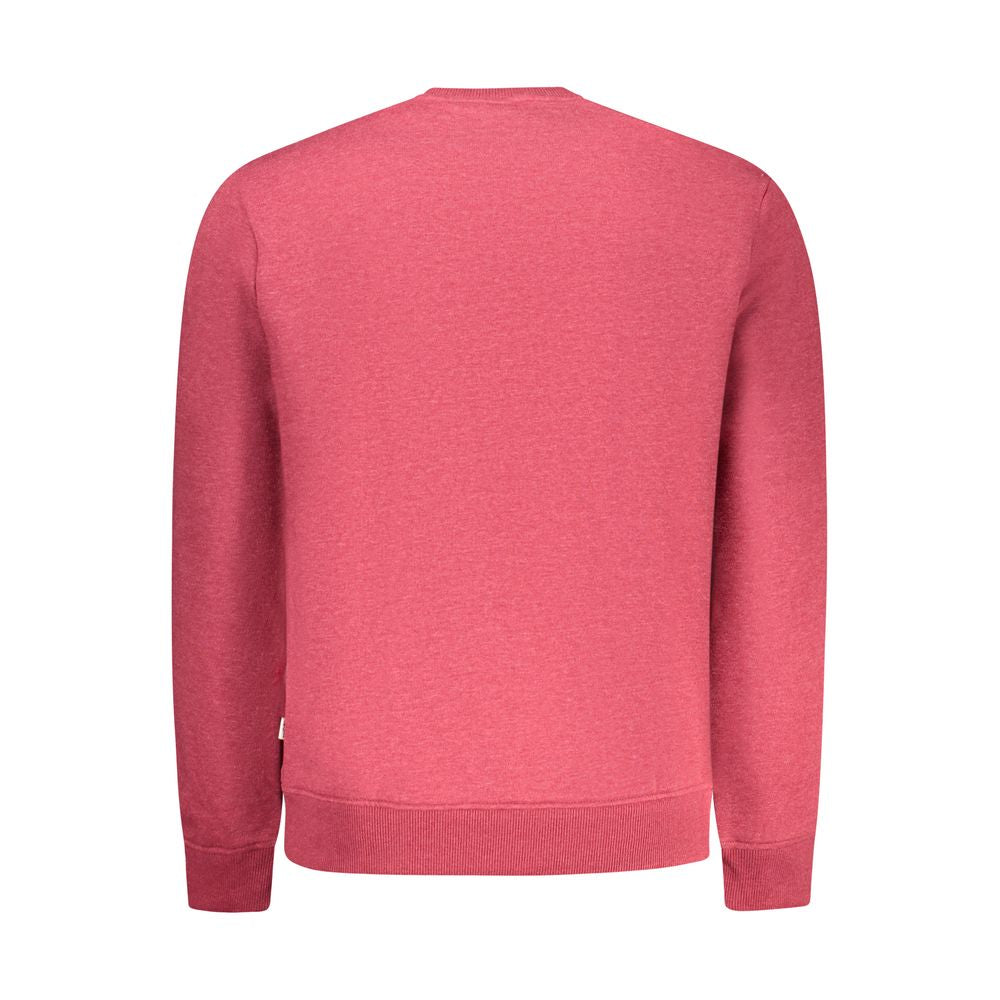 Pepe Jeans Rosso Cotton Men Sweatshirt