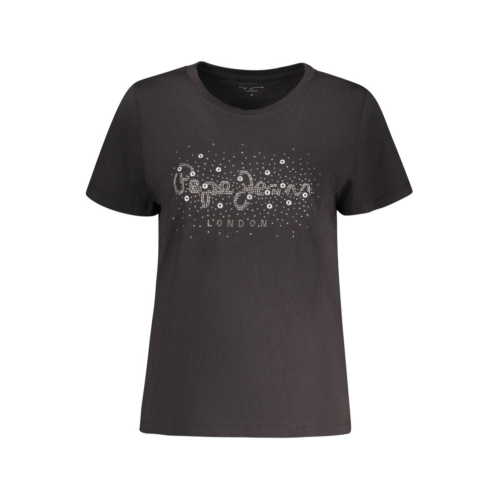 Pepe Jeans Black Cotton Sportswear