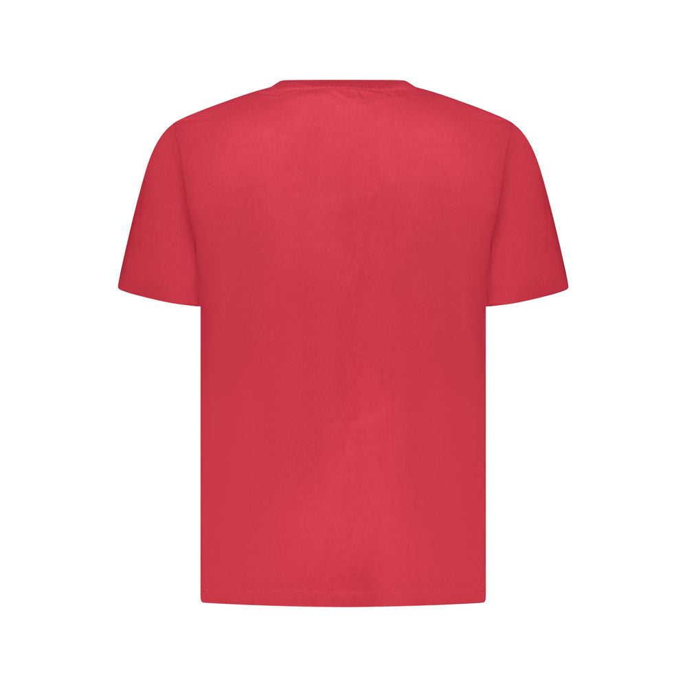 Pepe Jeans Red Cotton Men T-Shirt