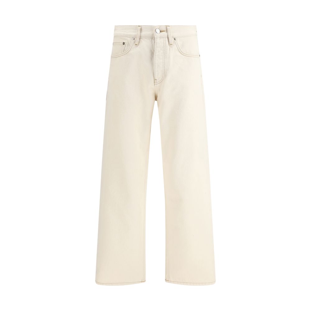 Sunflower Cream Cotton Relaxed Fit Jeans