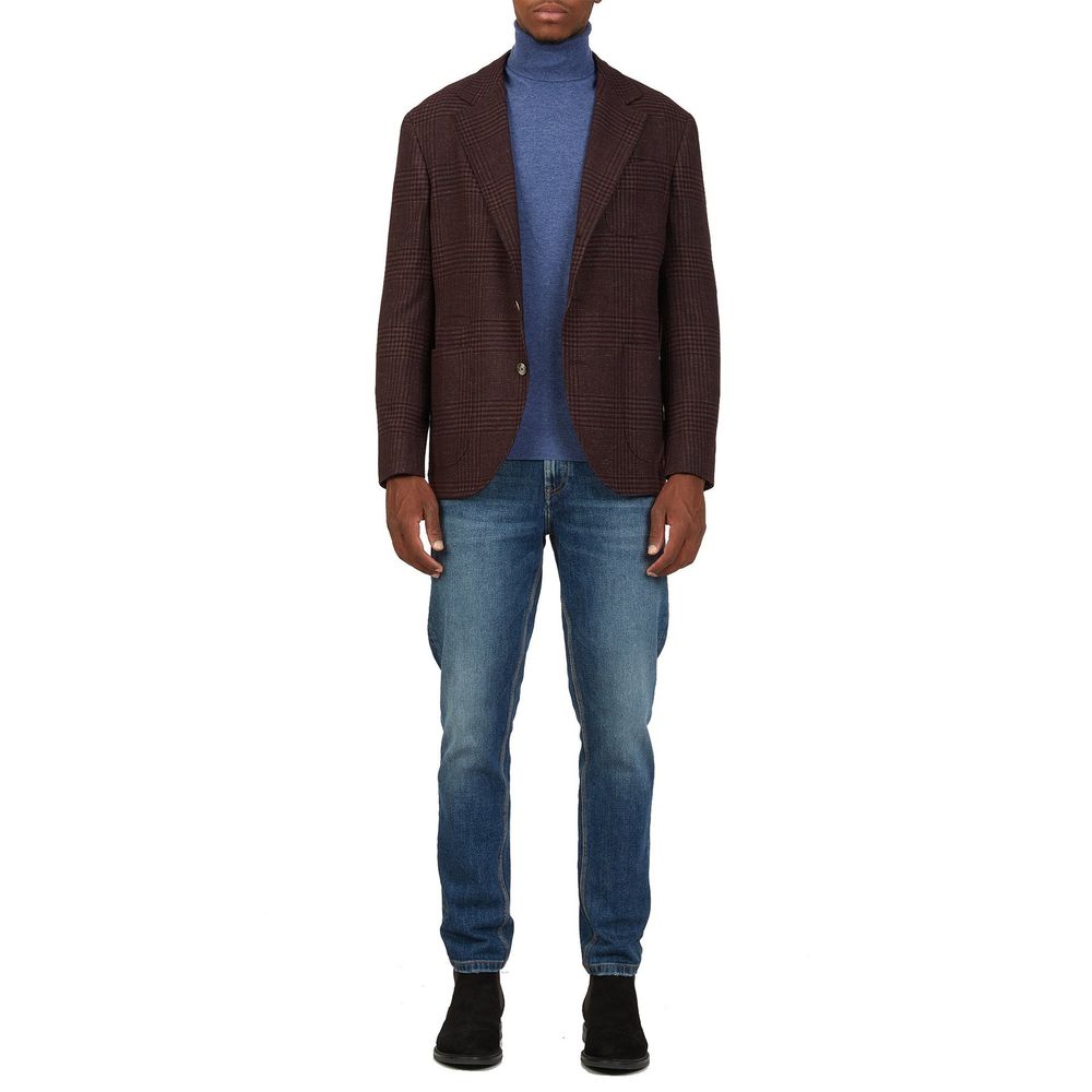 Brunello Cucinelli Multicolor Wool Blazer