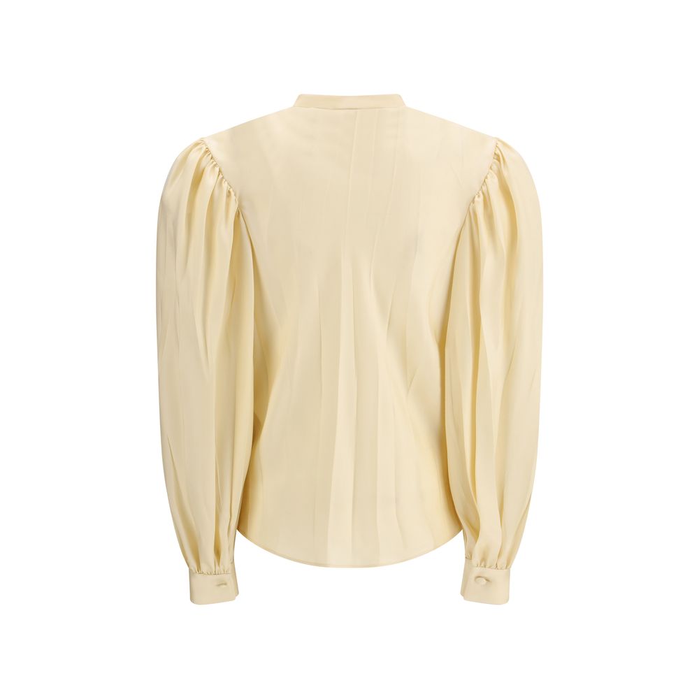Gucci Beige Silk Shirt