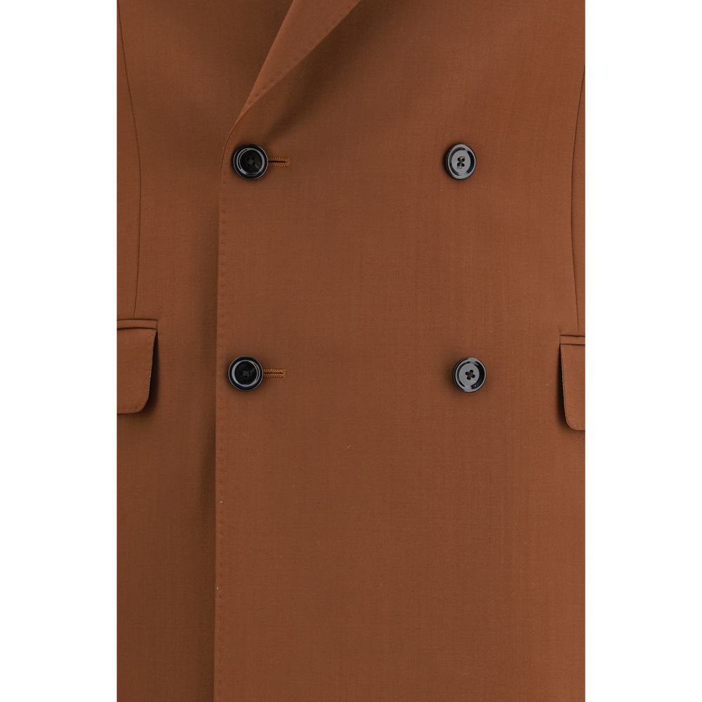 Lardini Brown Cotton Two-Piece Suit