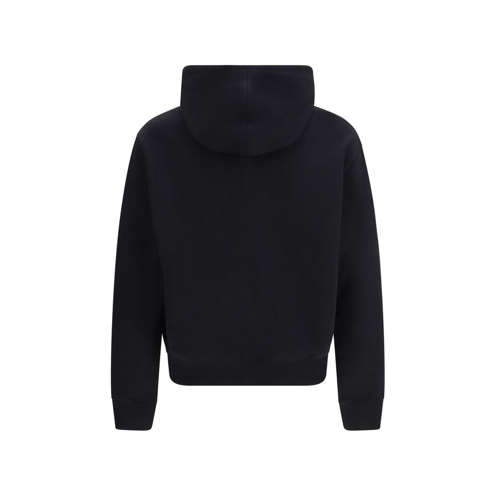 Ami Paris Black Cotton Sweatshirt