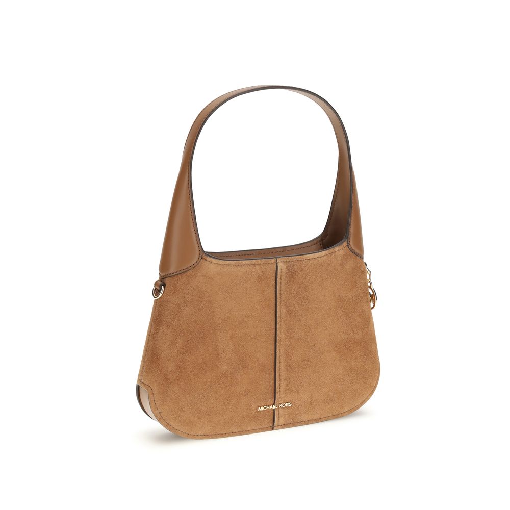 Michael Kors Beige Calf Leather Bos Taurus Shoulder Bag