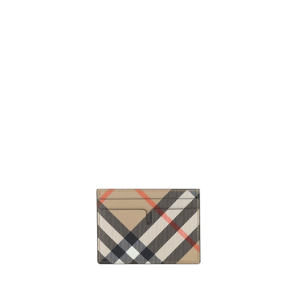 Burberry Beige Polyester Cardholder
