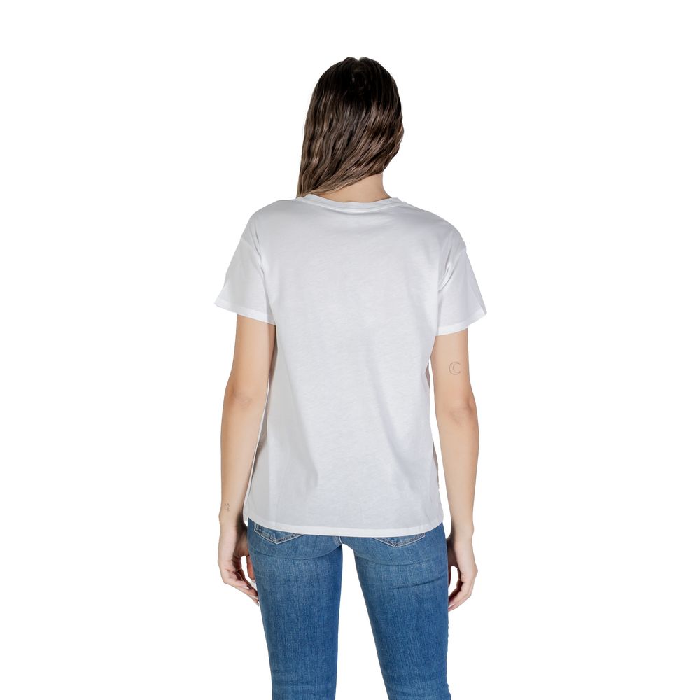 Liu Jo White Cotton T-Shirt