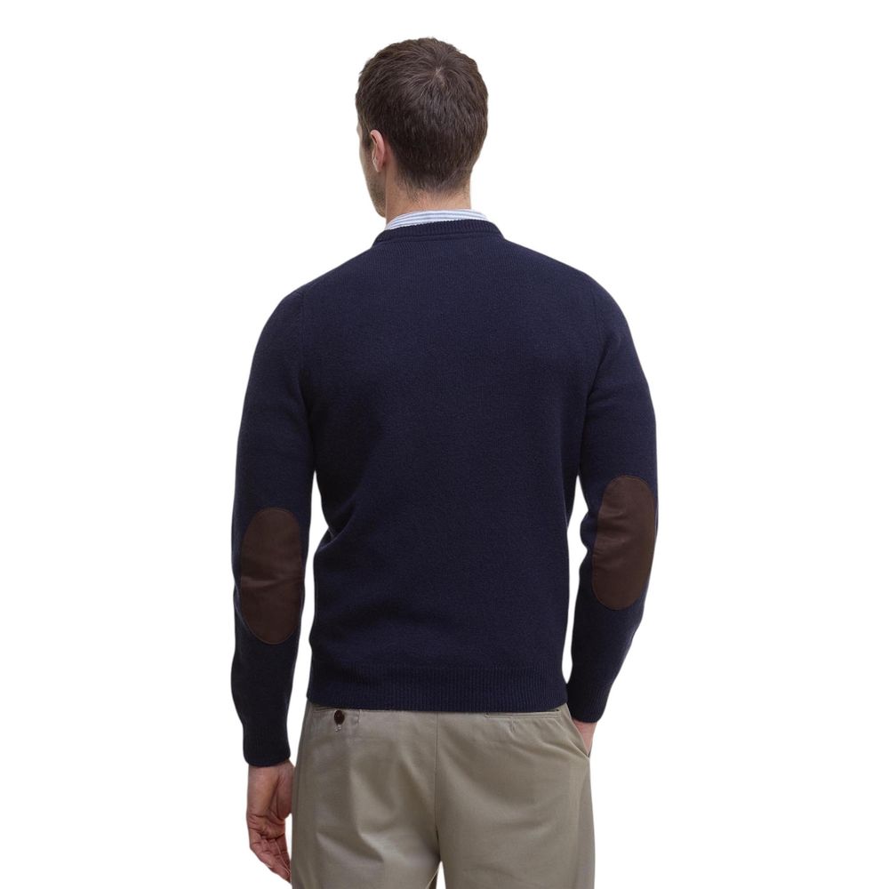 Barbour Blue Wool Sweatshirt