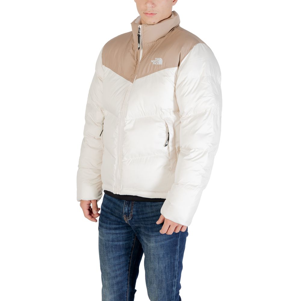 The North Face Cream Polyester Coat