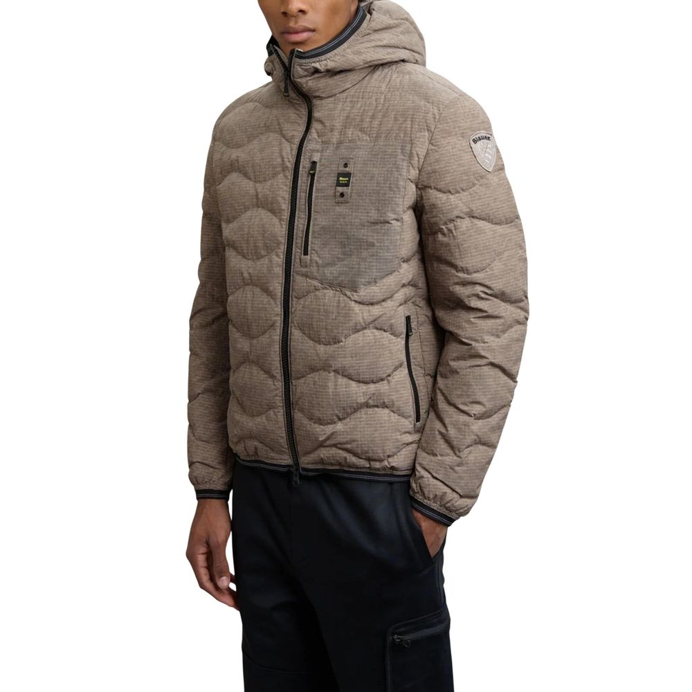 Blauer Brown Polyester Coat