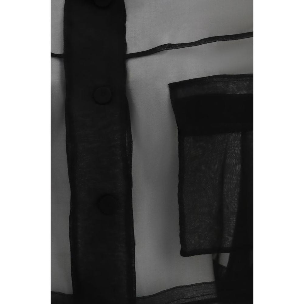 PINKO Black Silk Clothing