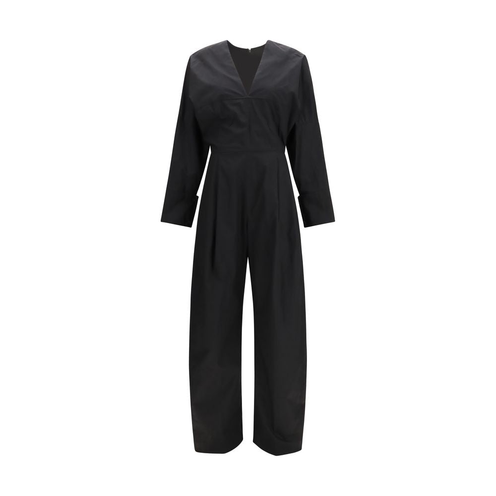 The Latest Black Cotton Jumpsuit