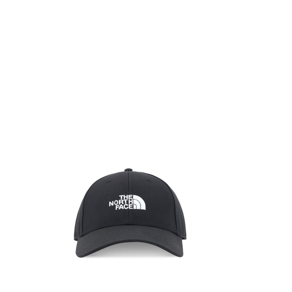 The North Face Black And White Recycled Polyester Cap (Baseball Hat)