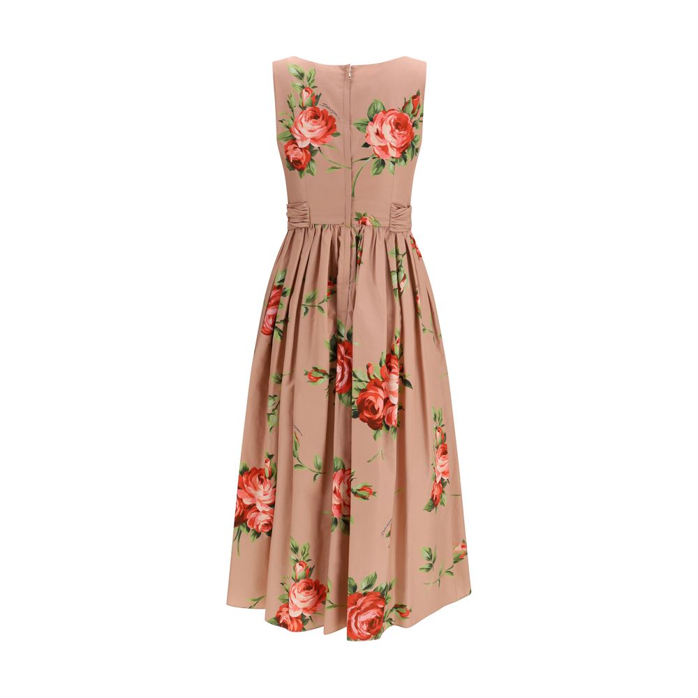 Dolce & Gabbana Multicolor Cotton Casual Dress