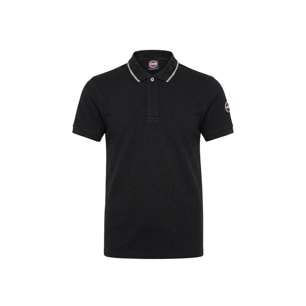 Colmar Originals Black Cotton Polo Shirt