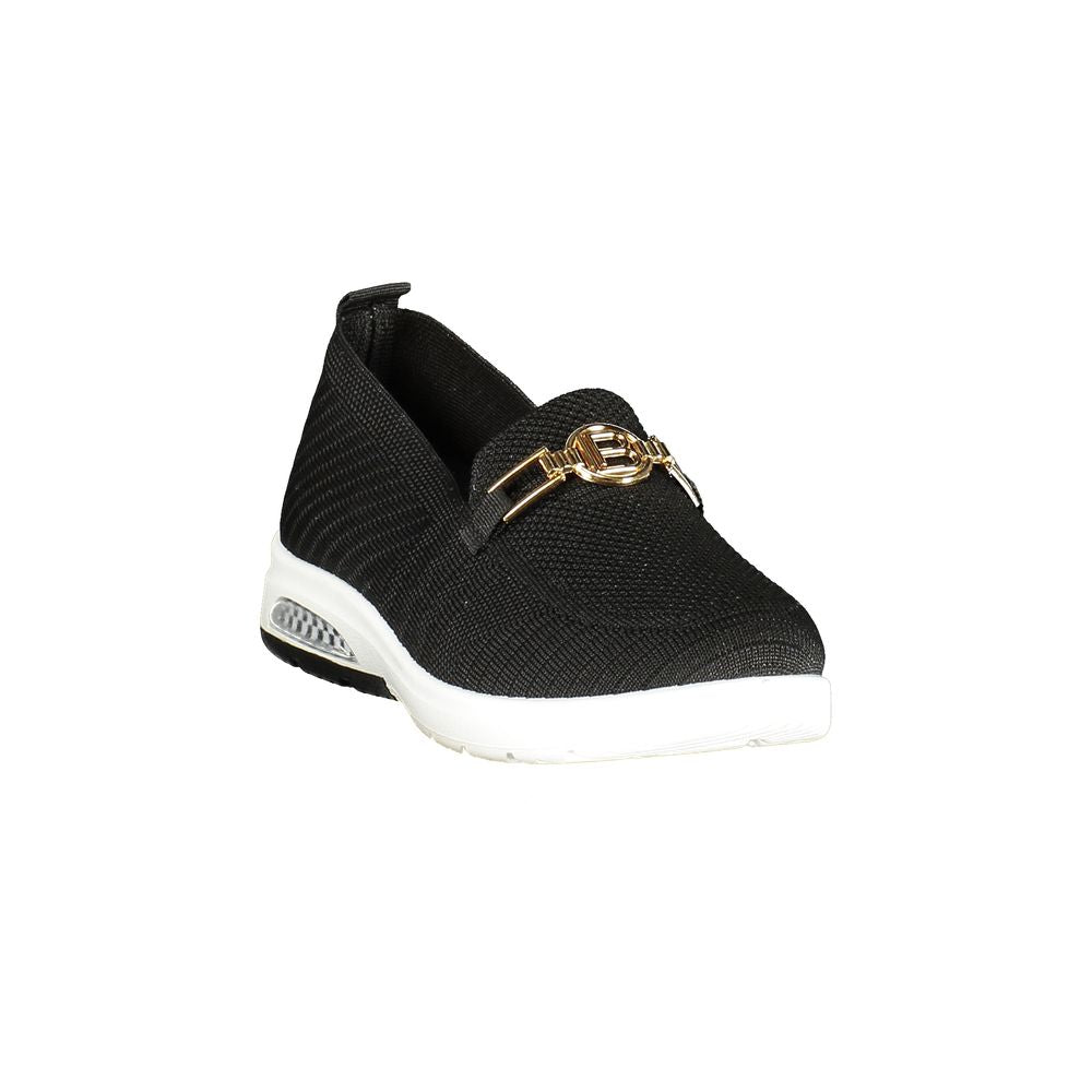 Laura Biagiotti Nero Polyester Women Classic Shoe