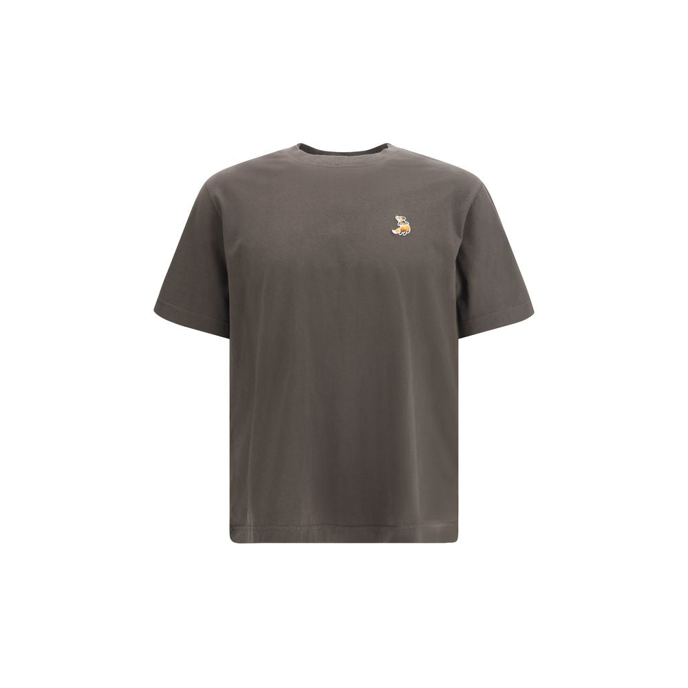 Maison Kitsuné Brown Cotton T-Shirt