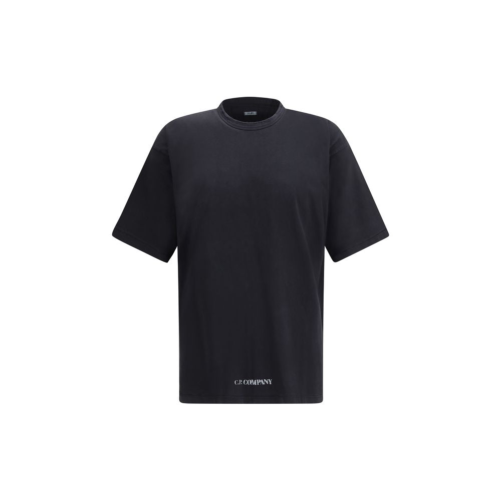 C.P. Company Black Cotton T-Shirt