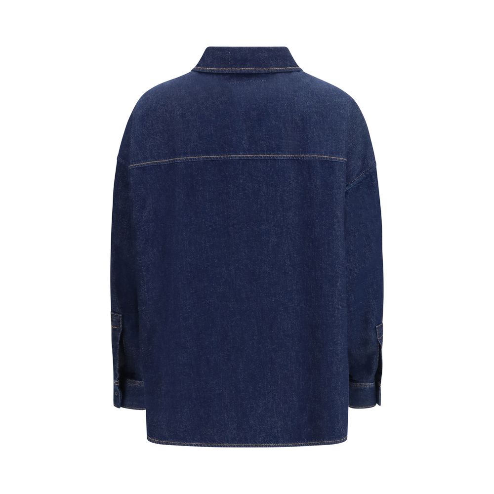 Max Mara Blue Denim Shirt