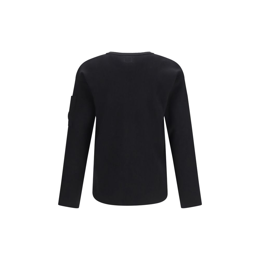 C.P. Company Black Cotton Sweatshirt