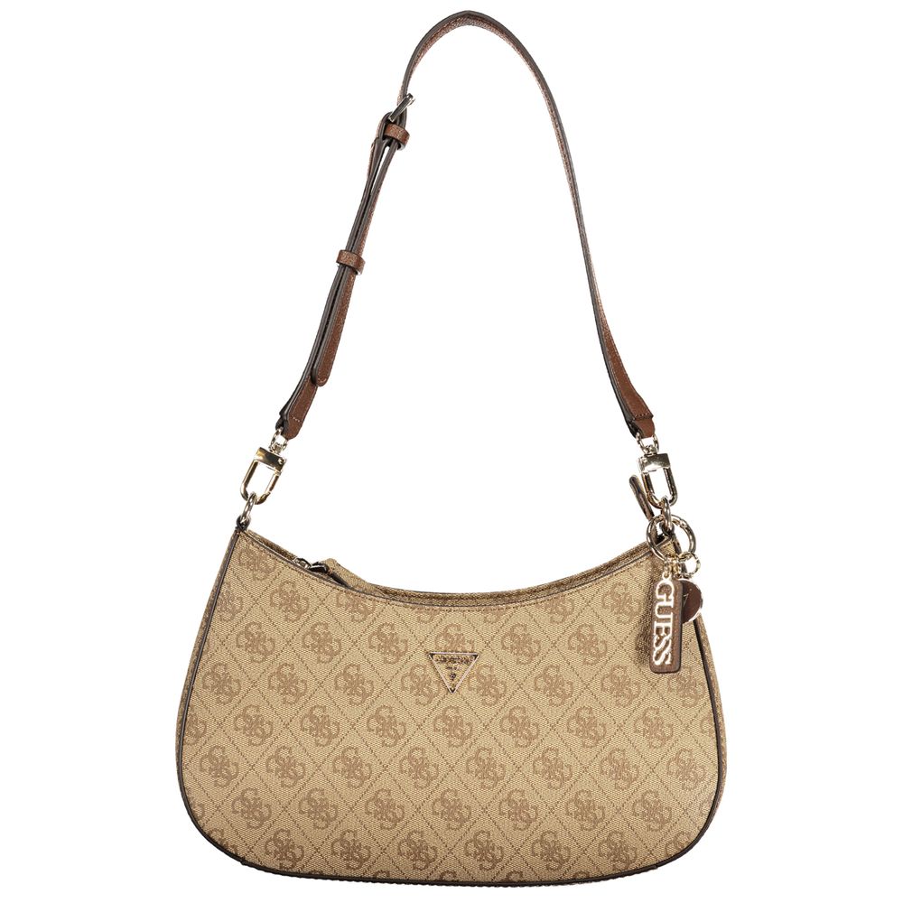 Guess Jeans Beige Polyurethane Women Handbag