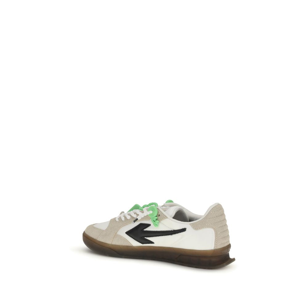 Off-White Multicolor Calf Leather Bos Taurus Low Top Sneakers