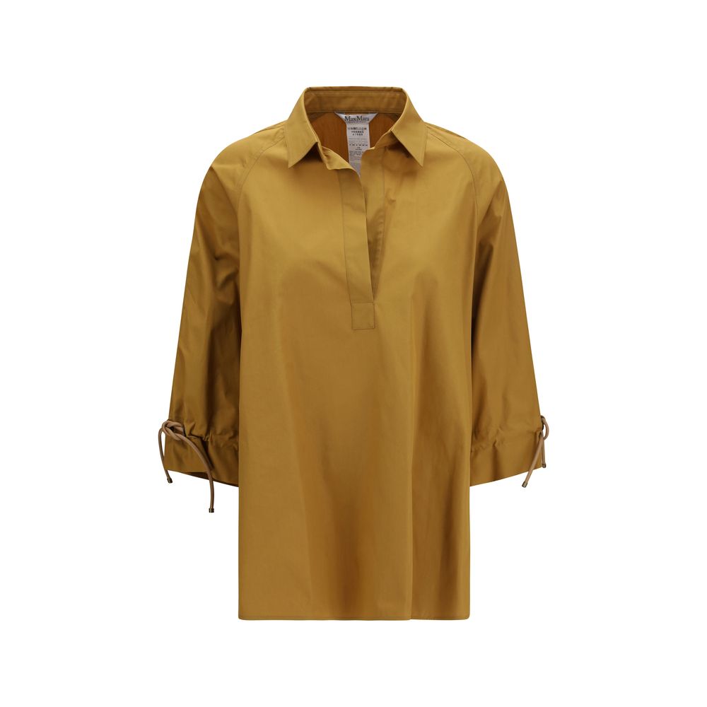 Max Mara Beige Cotton Shirt
