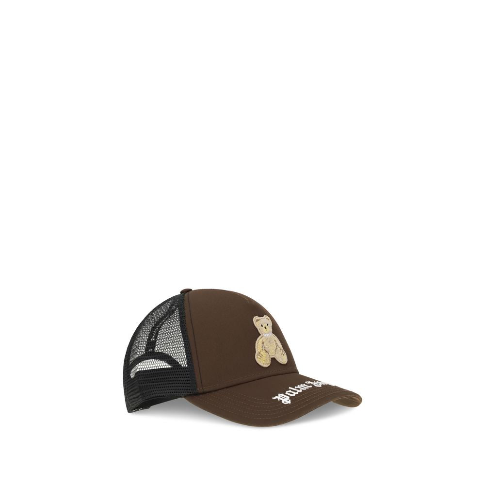 Palm Angels Brown Cotton Cap (Baseball Hat)