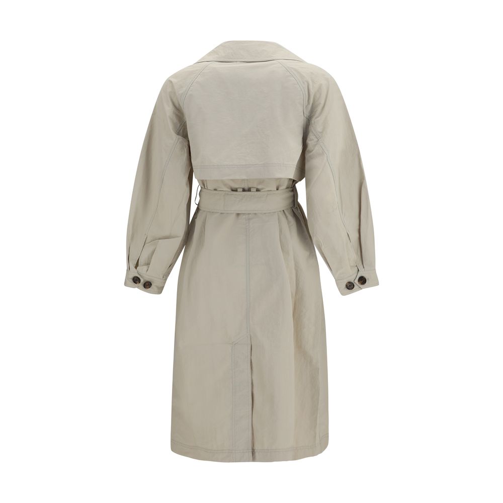 Barbour Beige Polyamide Trench Coat