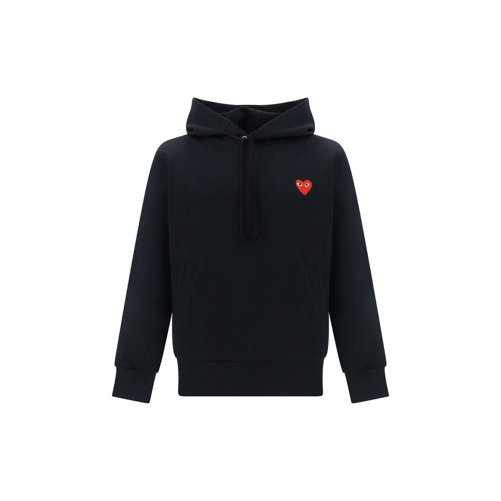 Comme Des Garçons Play Black Polyester Sweatshirt