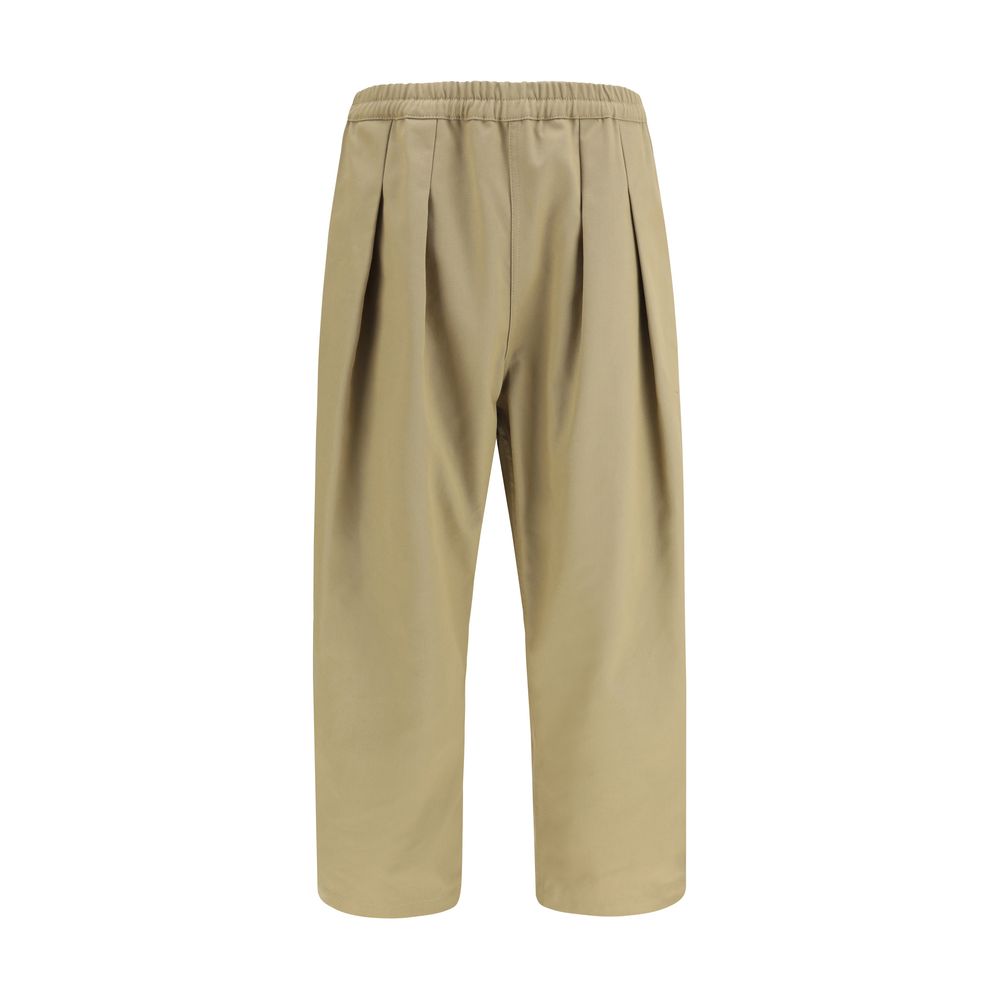 Maison Margiela Beige Polyester Casual Pants