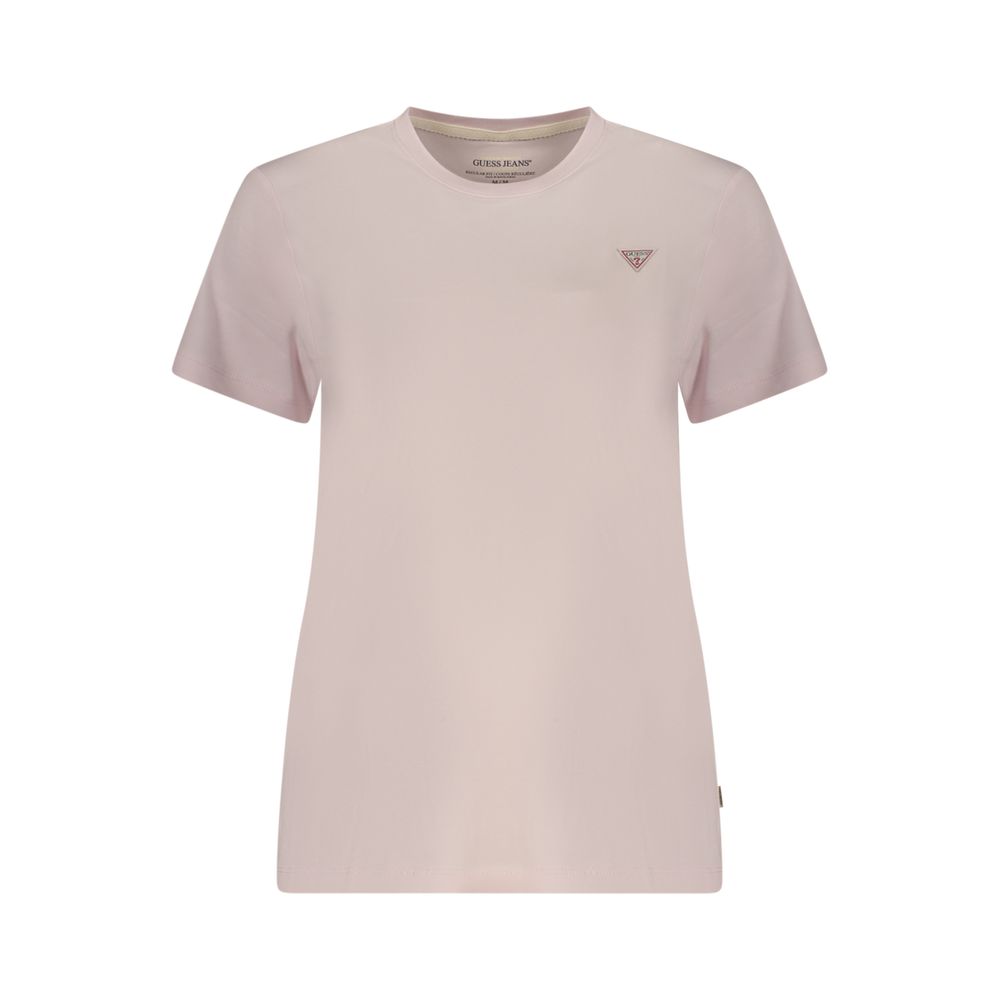 Guess Jeans Pink Cotton Women's T-Shirt