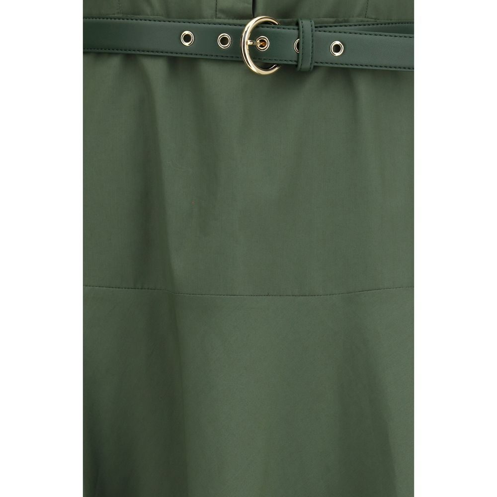 Max Mara Bicolor Cotton Casual Dress