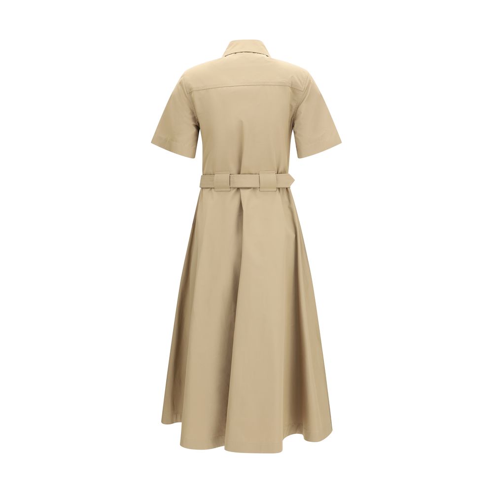 Burberry Beige Cotton Casual Dress