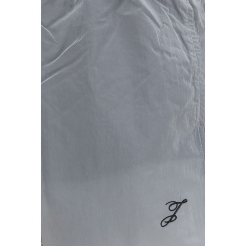 Jacquemus Gray Nylon Bermuda Shorts