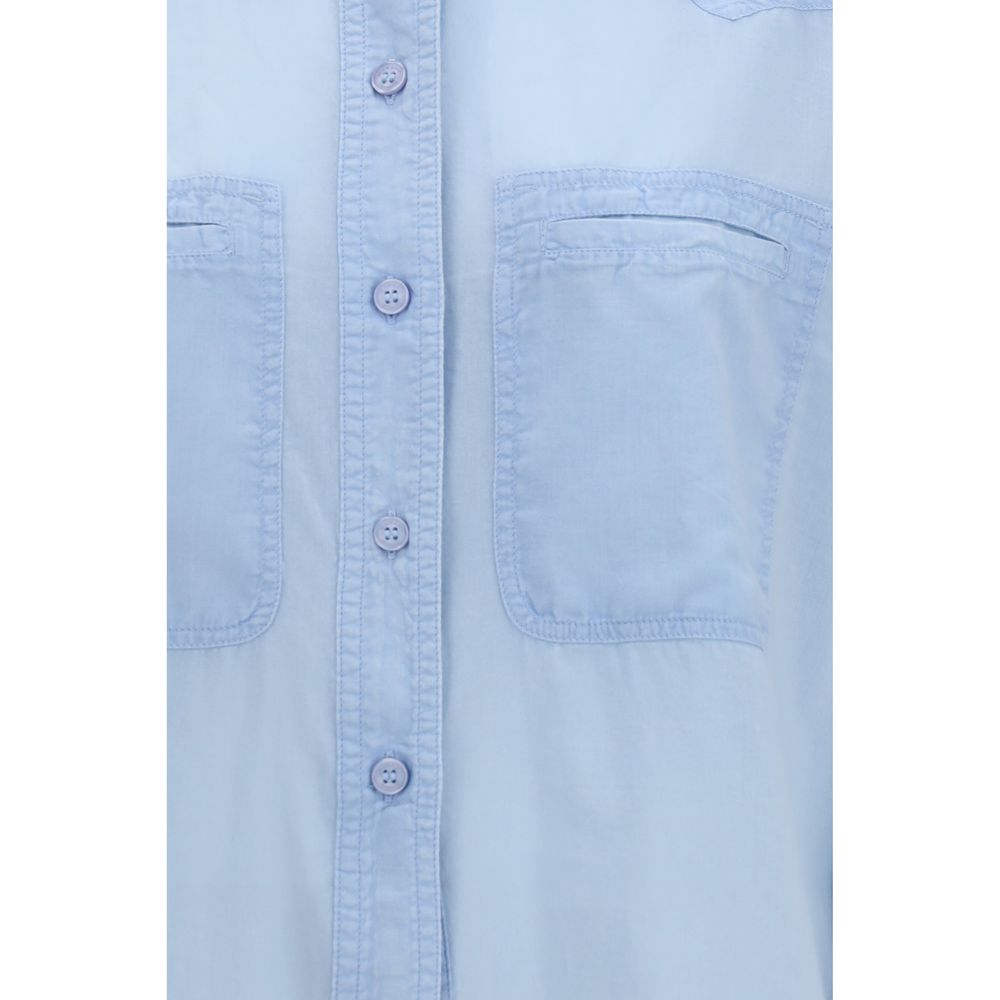 Marant Etoile Blue Cotton Shirt