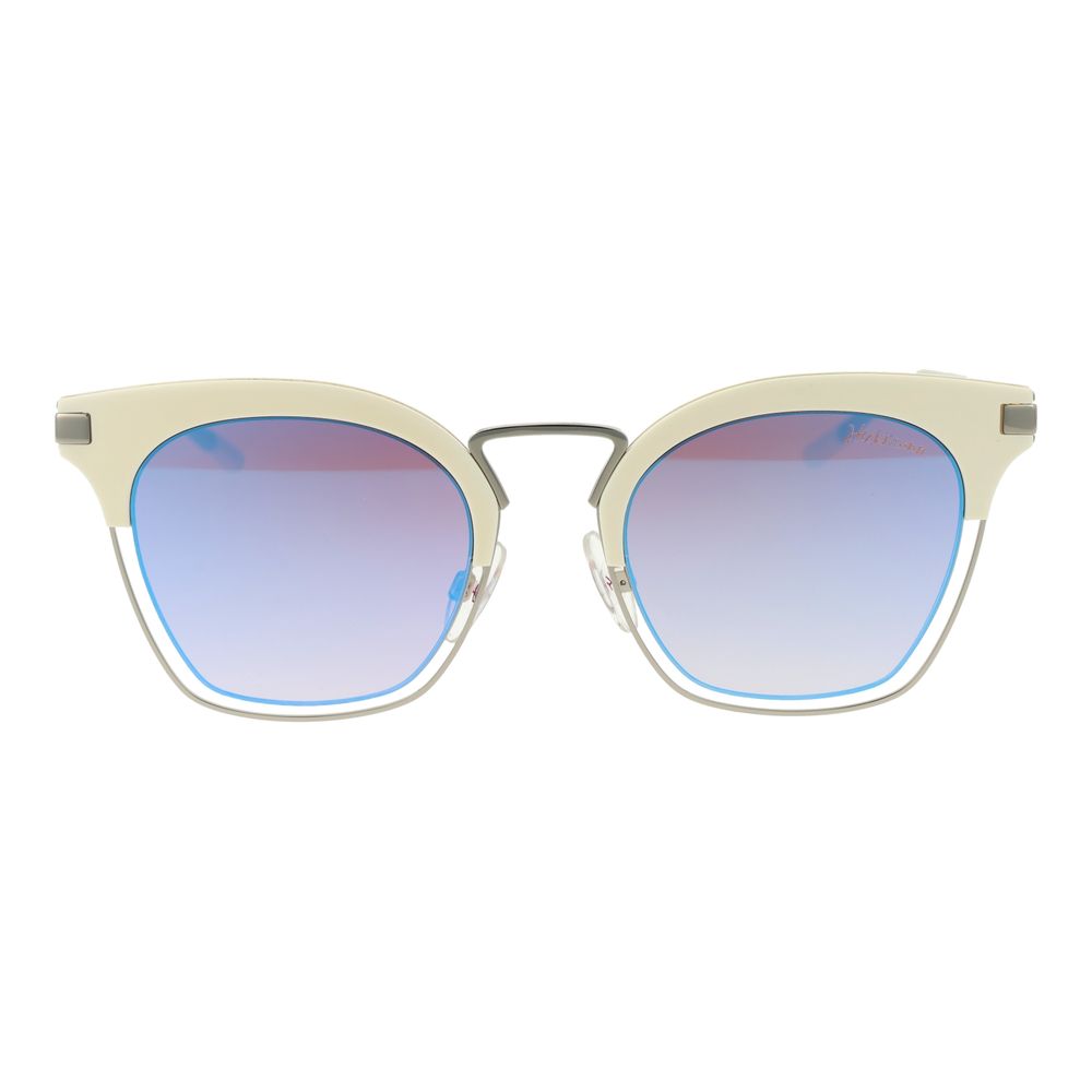 Ana Hickmann White Metal Sunglasses