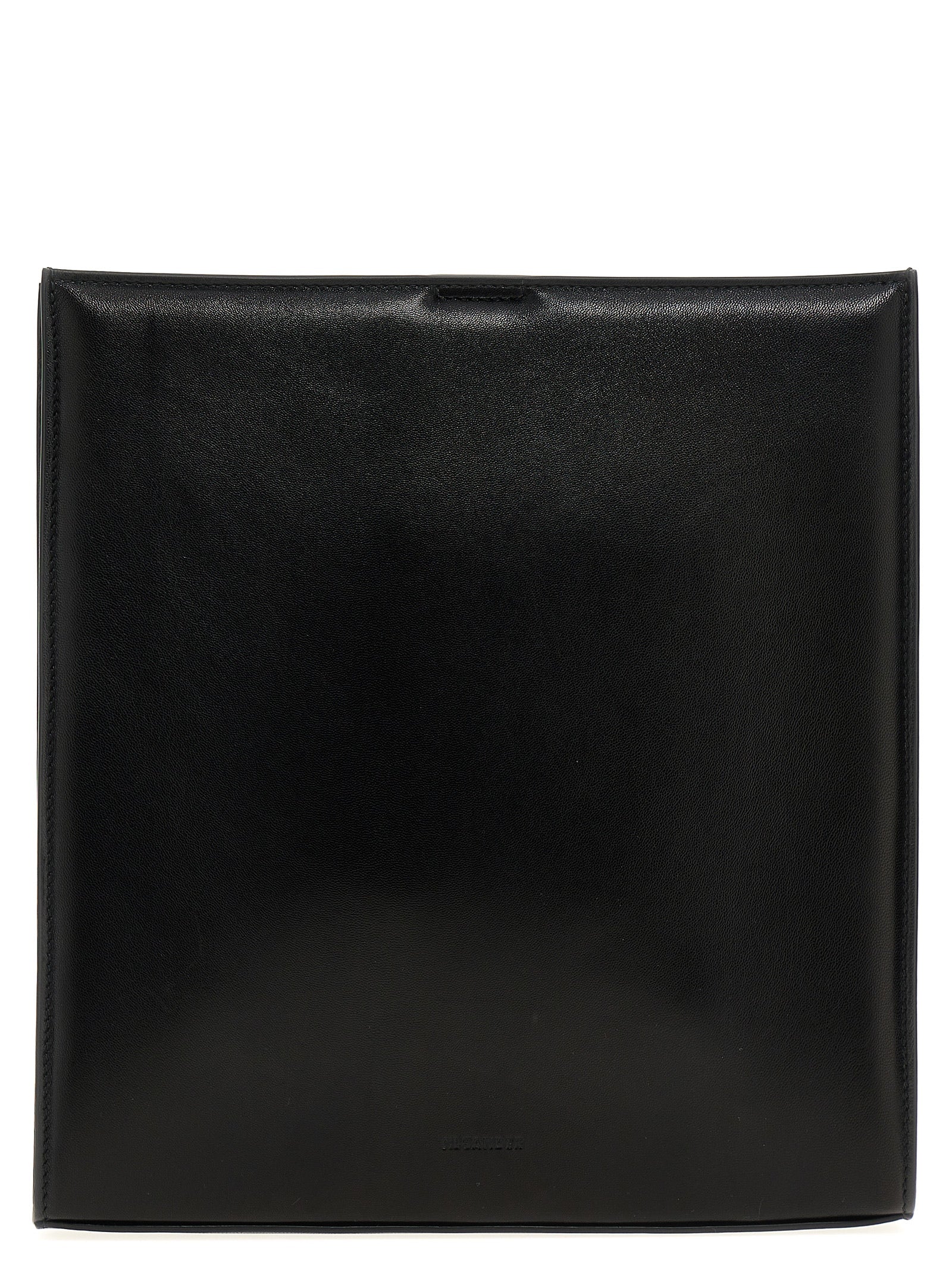 Jil Sander Black Calfskin Crossbody Bag
